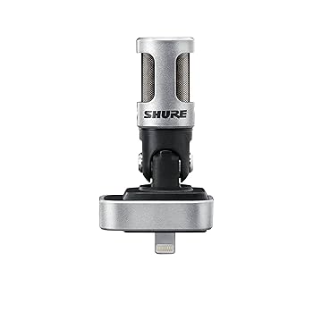 SHURE コンデンサーマイク　MV88A iPhone/iPad用 MOTIV Amazon.co.jp: 【整備済み品】Shure MV88A iPhone iPad用マイク